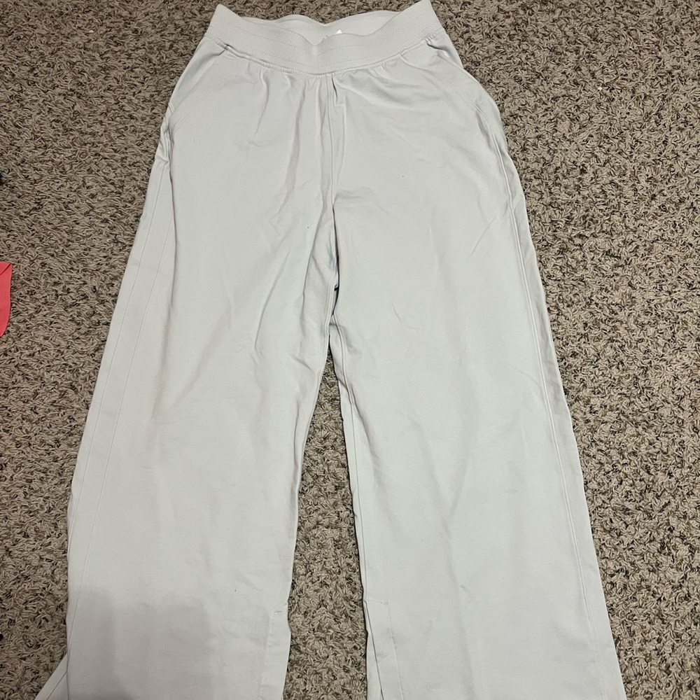 LULULEMON LA Wide Leg Side Split High Rise Pant Size 8